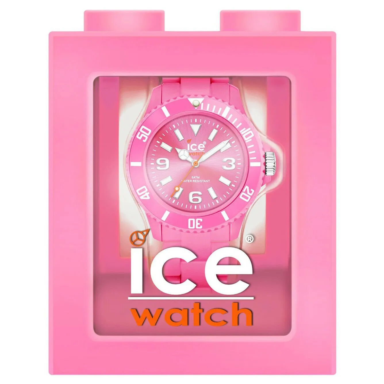 Ice-Watch Classic Solid Polyamide Mens Pink Fashion Watch CS.PK.B.P.10