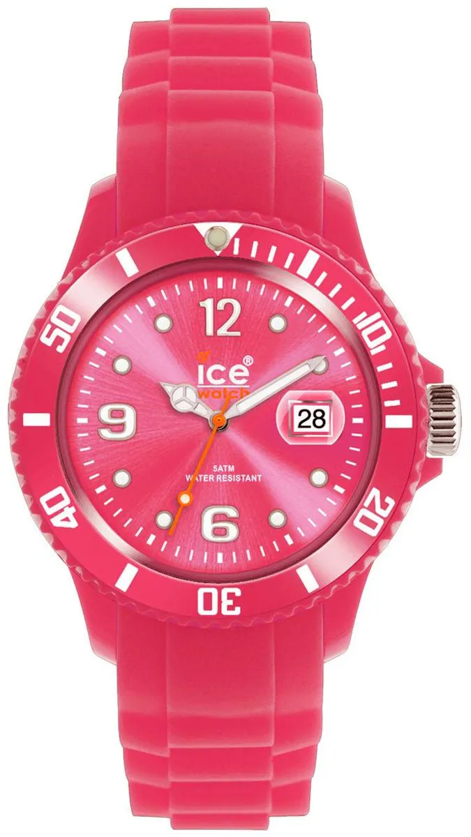 Ice-Watch Ice-Winter Sili Collection Polyamide and Silicone Honey Pink Mens Watch SW.HP.B.S.11