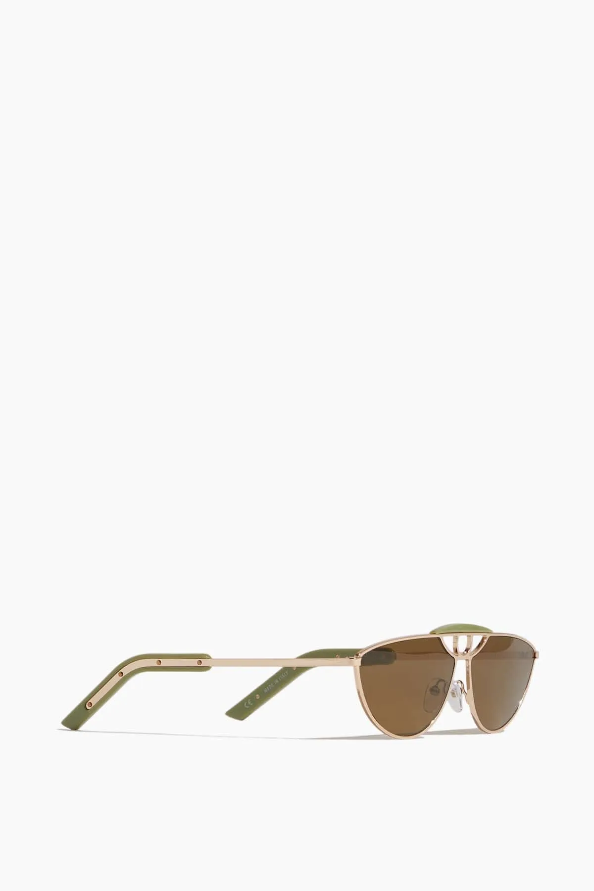 Inez and Vinoodh Eye Sunglasses in Green