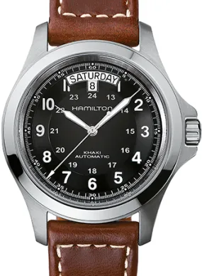 Khaki Field King Auto Black - Leather Ref. H64455533