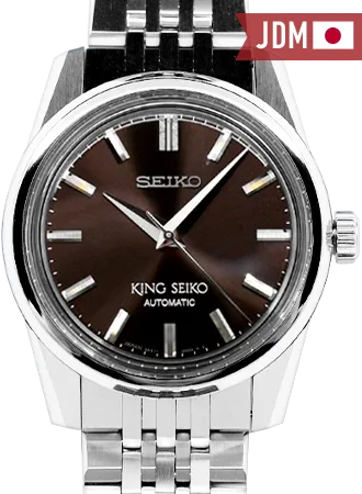 King Seiko Mechanical Automatic Tobacco Brown Ref. SDKS007