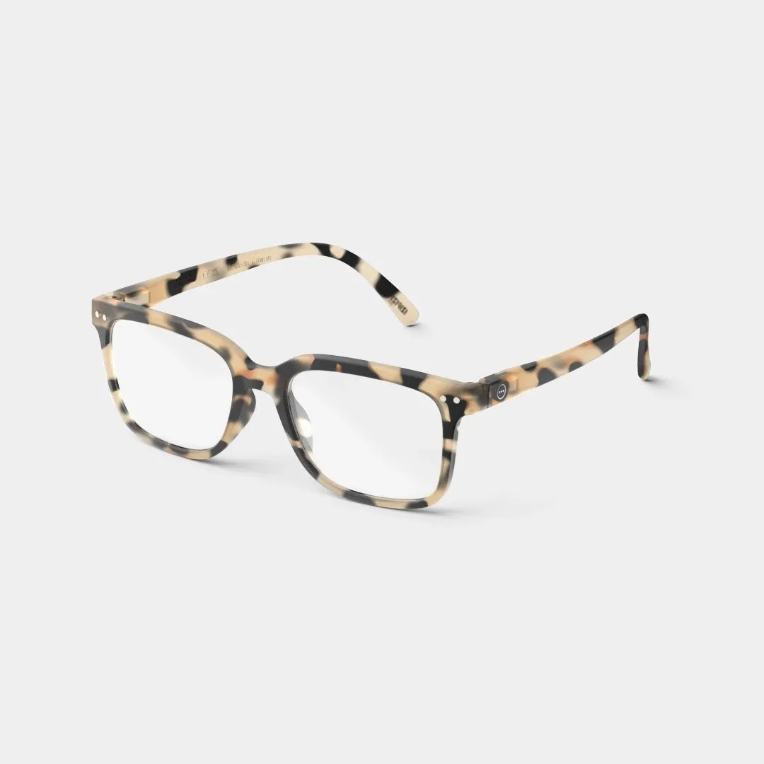 #L Reading Glasses (Light Tortoise)