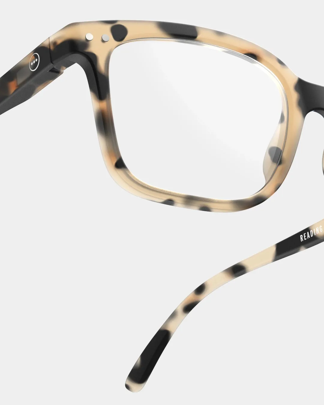 #L Reading Glasses (Light Tortoise)