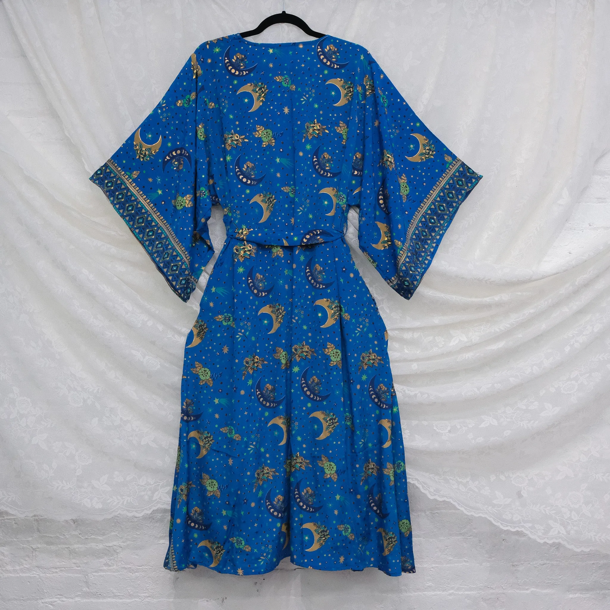 Long Celestial Kimono with Belts