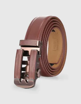 Magnet Leather Ratchet Belt