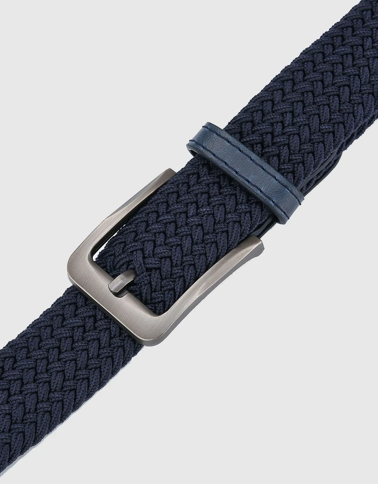 Men's Elastic Braided Stretch Belt