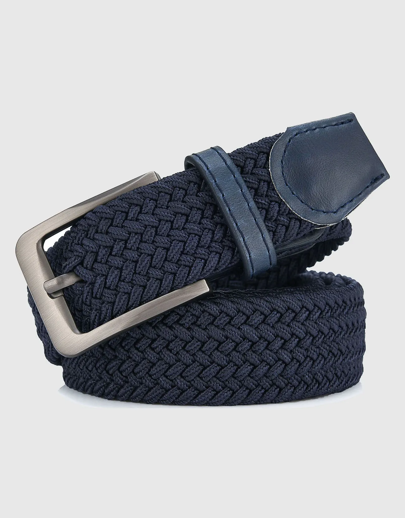 Men's Elastic Braided Stretch Belt