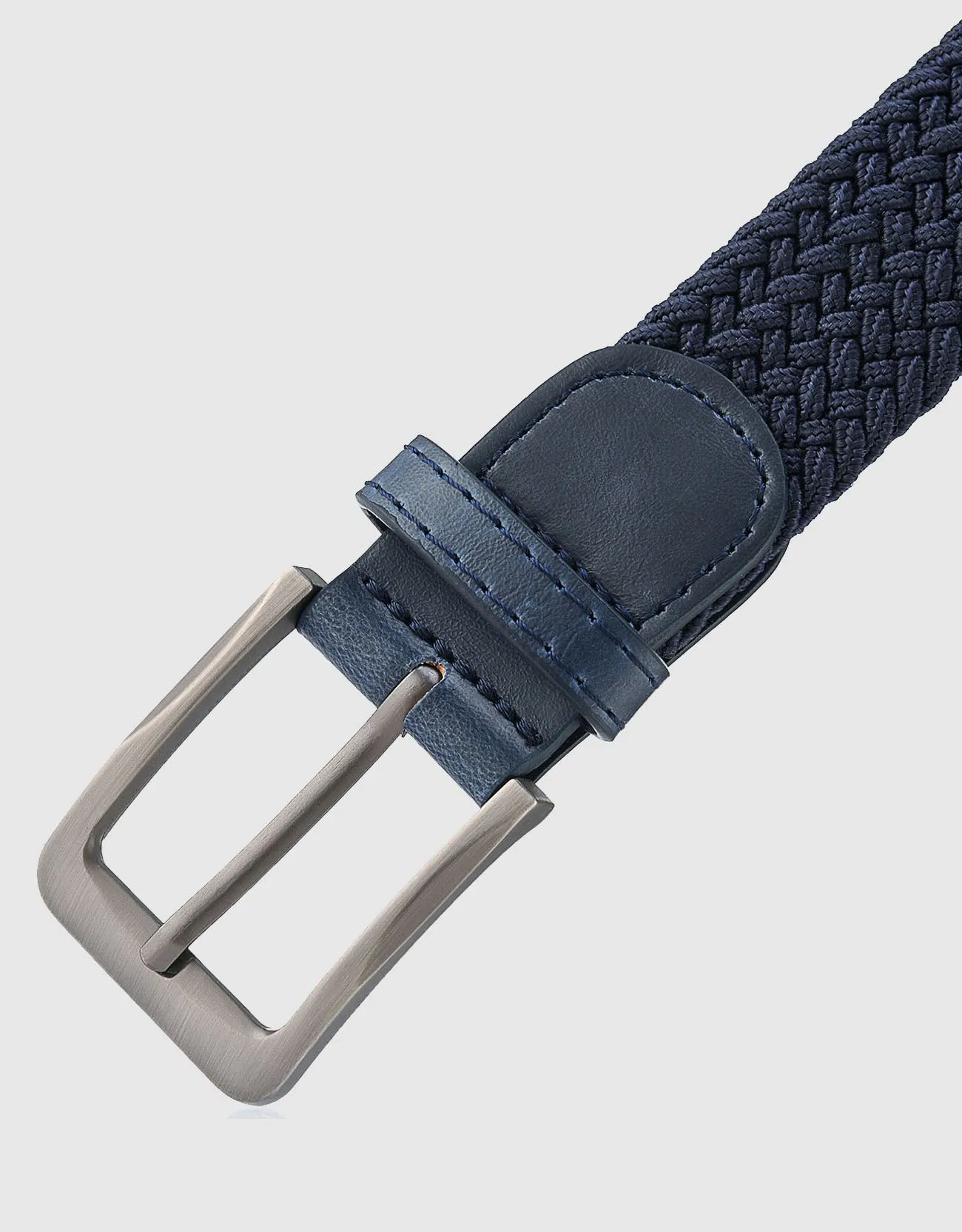 Men's Elastic Braided Stretch Belt