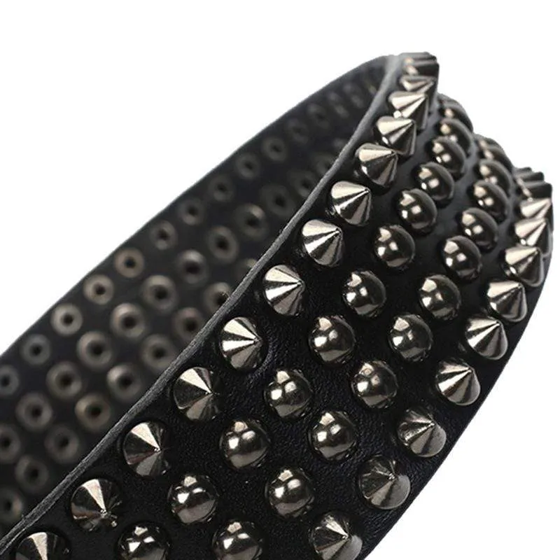 Men's Gothic Multi-rivets Belts