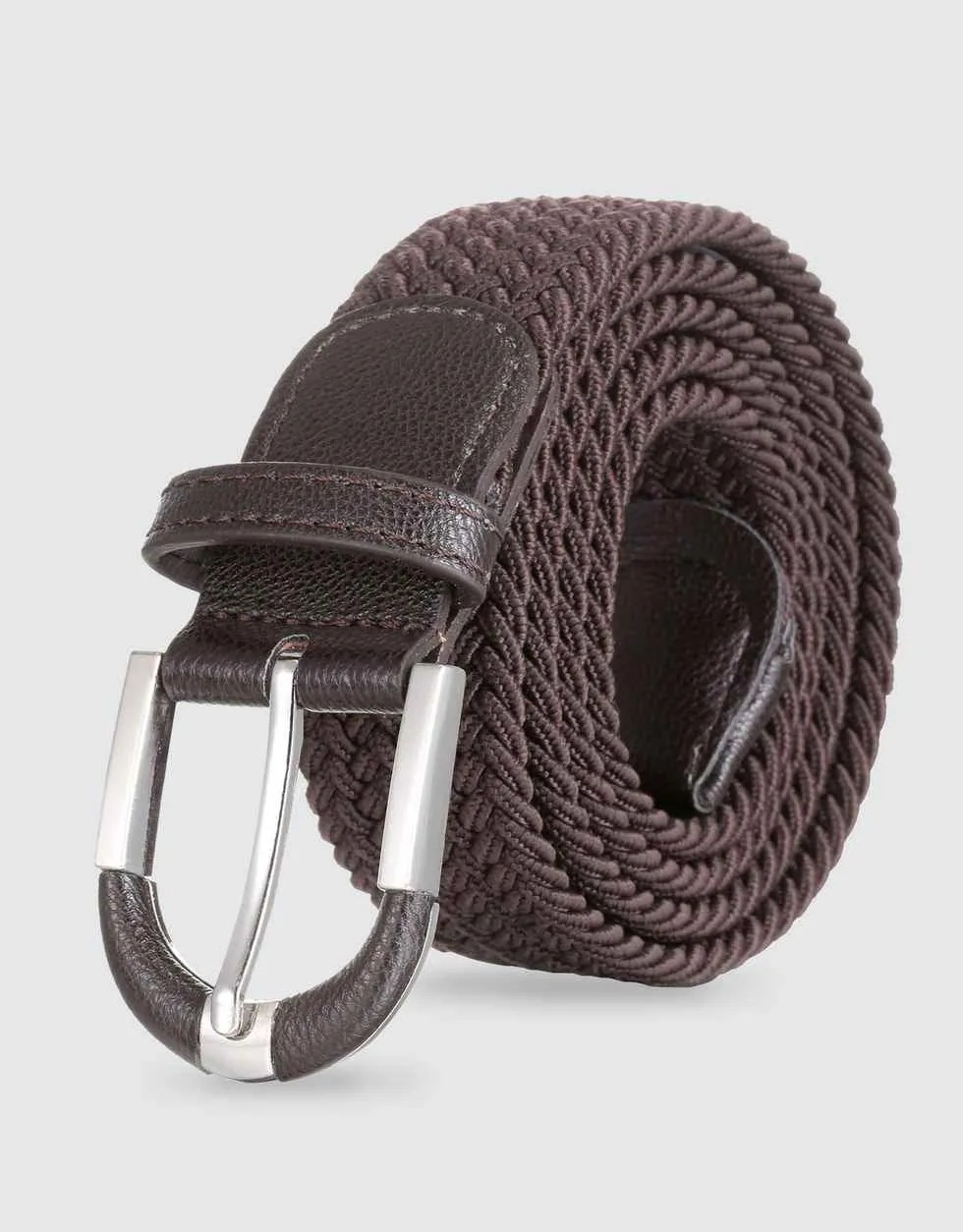 Men's Twill Weave Elastic Belt