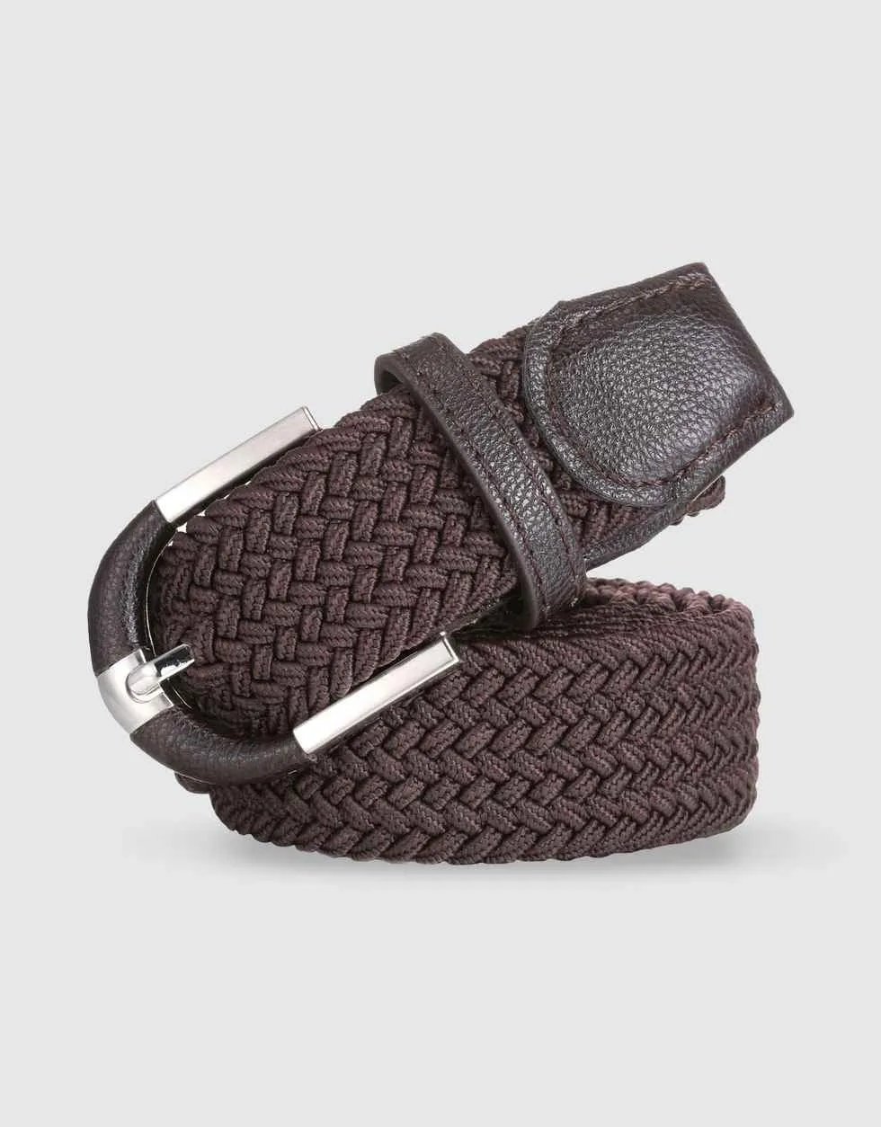 Men's Twill Weave Elastic Belt