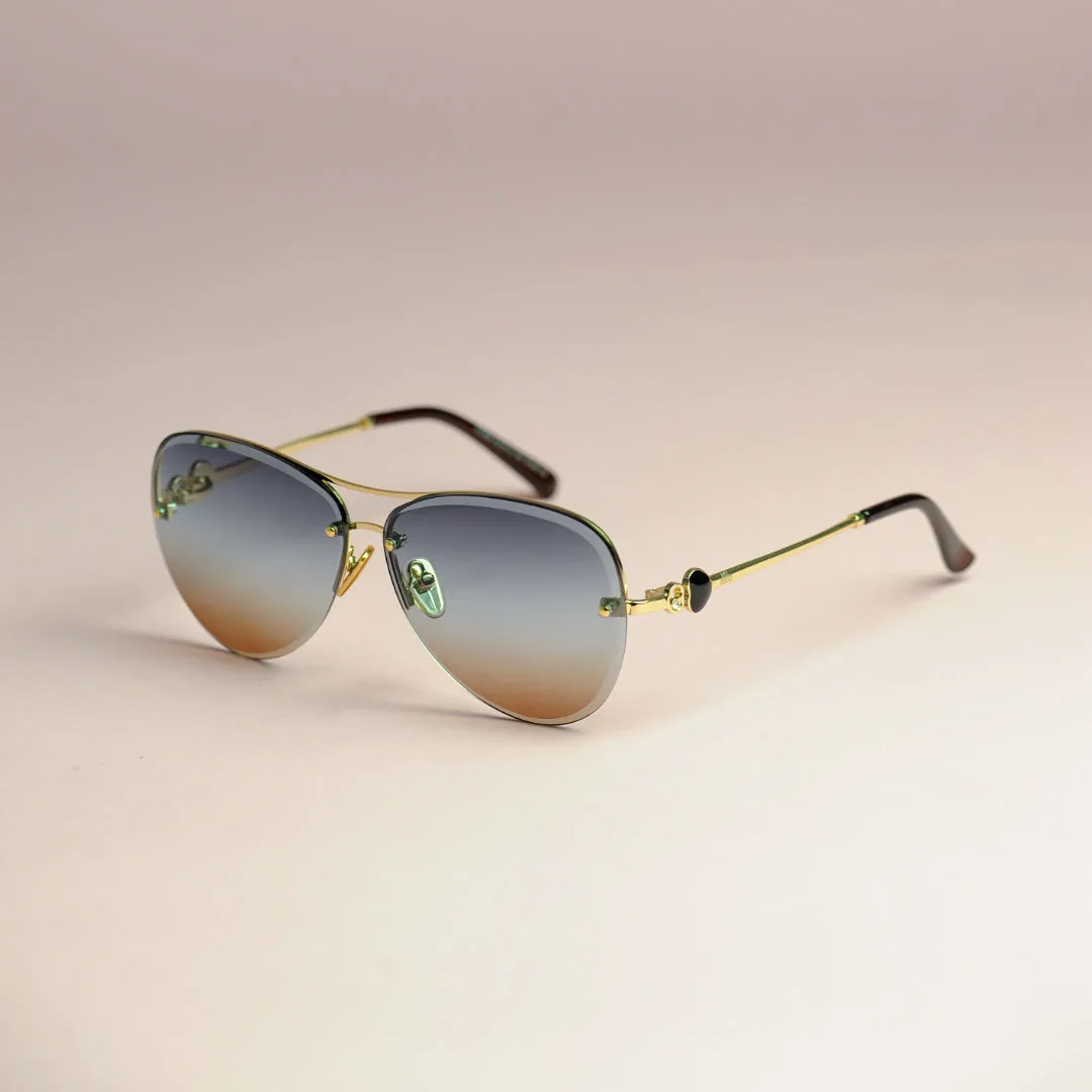 Modern Gem Aviator Sunglasses