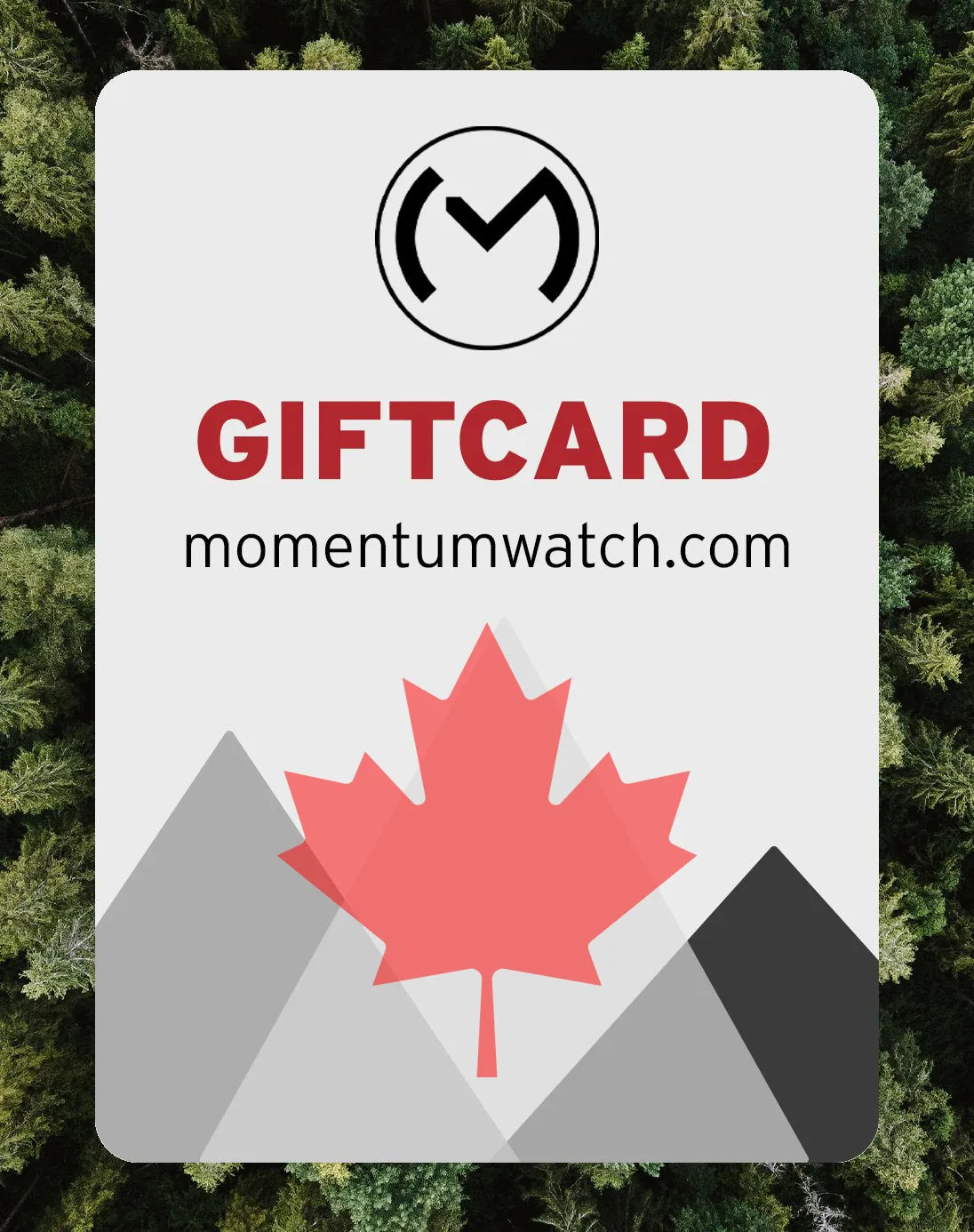 Momentum Watches Gift Card CAD