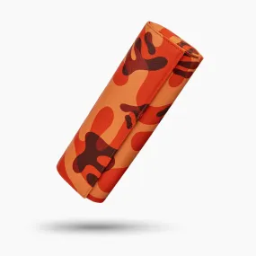 Orange Camo Watch Roll – Four Watches