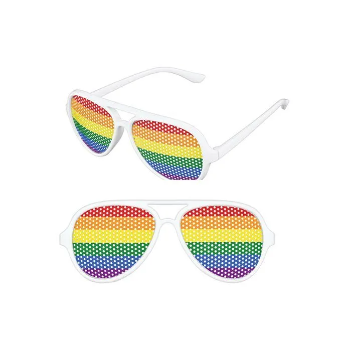 Pinhole Glasses - Rainbow