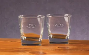 Square Rocks Glasses