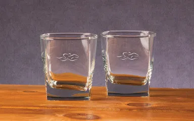 Square Rocks Glasses