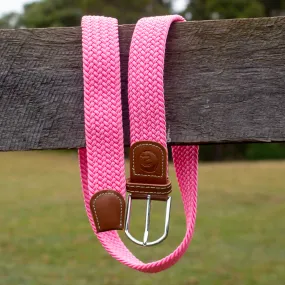 Stretch Belt - Medium Pink