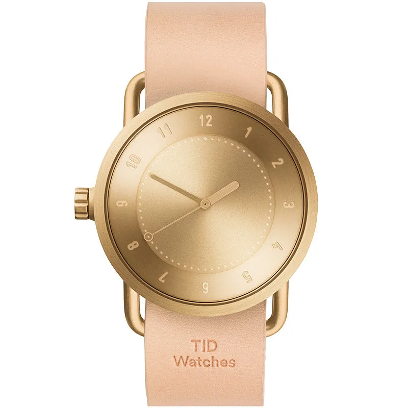 TID No.1 Gold Dial / Green Nylon Strap / Gold Buckle