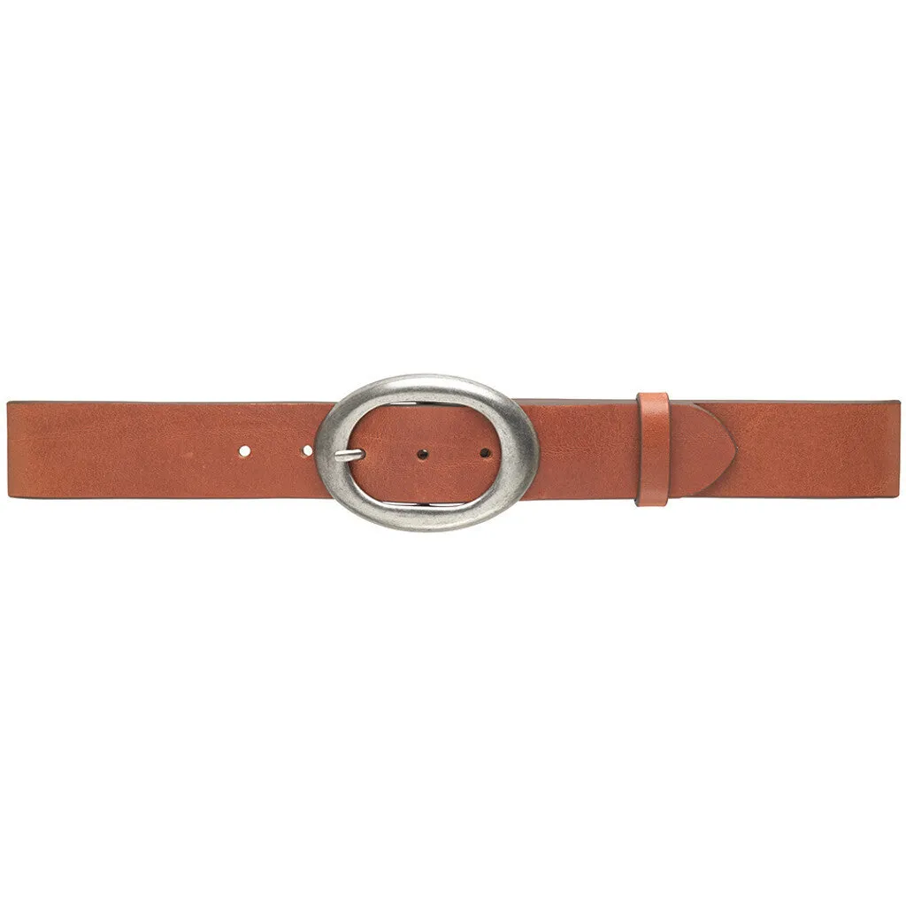 Timeless belt / 16328 - Dark cognac