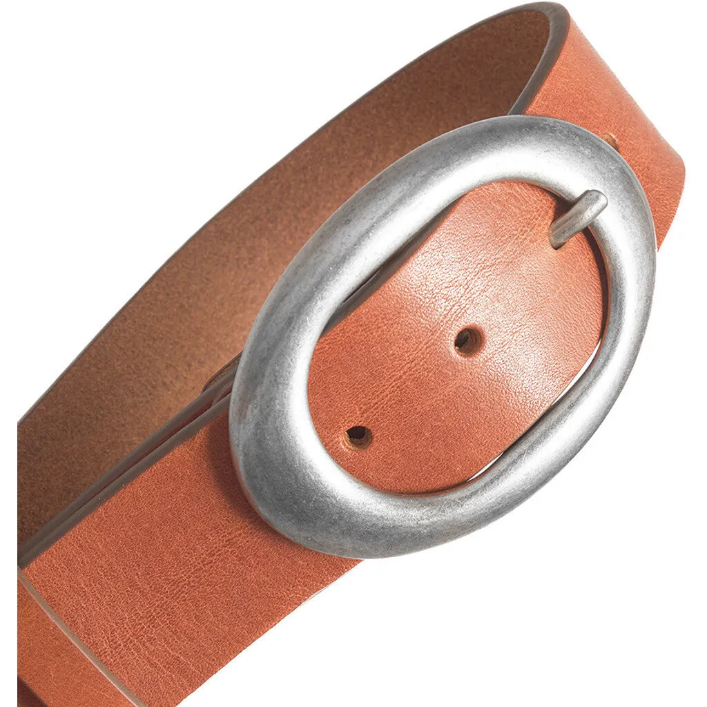 Timeless belt / 16328 - Dark cognac