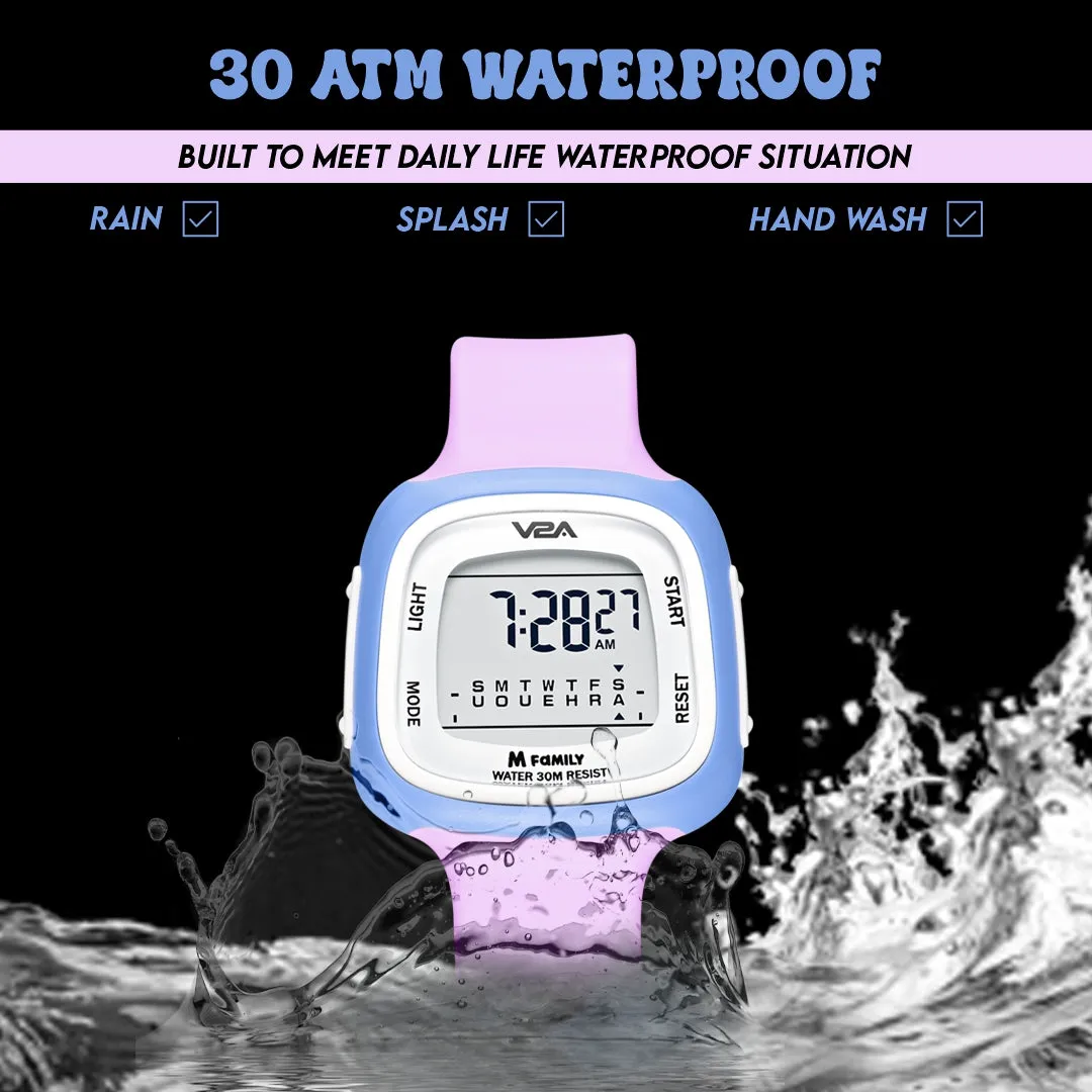 V2A Girls and Boys Kids Watch Gifts for Boys and Girls Age 4-13 for Multi-Functional 30 M Waterproof Digital Sports Watches for 4 5 6 7 8 Year Old Boy and Girls | Birthday Gift for Kids