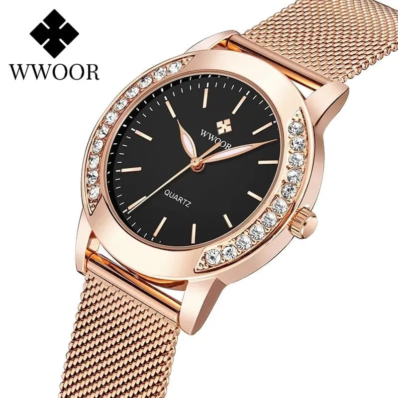 WWOOR LADIES WATCH - Rose Gold